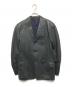 Paul Smith（ポールスミス）の古着「レザーテーラードジャケット」｜グリーン