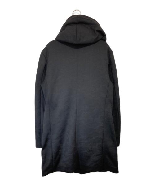 Junhashimoto（ジュンハシモト）Junhashimoto (ジュンハシモト) 迷彩柄コート ブラック サイズ:3の古着・服飾アイテム