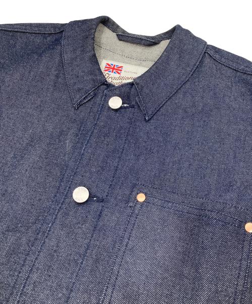 Traditional Weatherwear（トラディショナルウェザーウェア）Traditional Weatherwear (トラディショナルウェザーウェア) UNIONCOVER 301 デニムジャケット インディゴ サイズ:36の古着・服飾アイテム