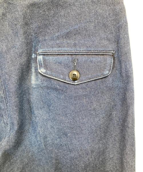 Traditional Weatherwear（トラディショナルウェザーウェア）Traditional Weatherwear (トラディショナルウェザーウェア) ベルテッドデニムパンツ インディゴ サイズ:XSの古着・服飾アイテム