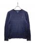 POLO RALPH LAUREN（ポロ・ラルフローレン）の古着「ケーブルニット」｜ネイビー