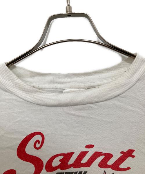 SAINT MICHAEL（セントマイケル）SAINT MICHAEL (セントマイケル) SAINT DEVIL SS TEE/セイントデビルショートスリーブティー/SM-HR1-0000-023 ホワイト サイズ:Lの古着・服飾アイテム