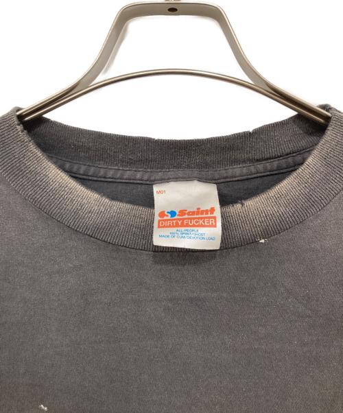 SAINT MICHAEL（セントマイケル）SAINT MICHAEL (セントマイケル) SS TEE POCKET/ショートスリーブティー/SM-HR1-0000-009 ブラック サイズ:Lの古着・服飾アイテム