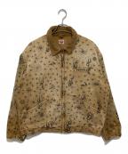 SAINT MICHAELセントマイケル）の古着「DW DETROIT JKT Dr.Woo デトロイトジャケット SM-HR8-0000-C43」｜ブラウン