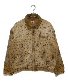 SAINT MICHAEL（セントマイケル）の古着「DW DETROIT JKT Dr.Woo デトロイトジャケット SM-HR8-0000-C43」｜ブラウン