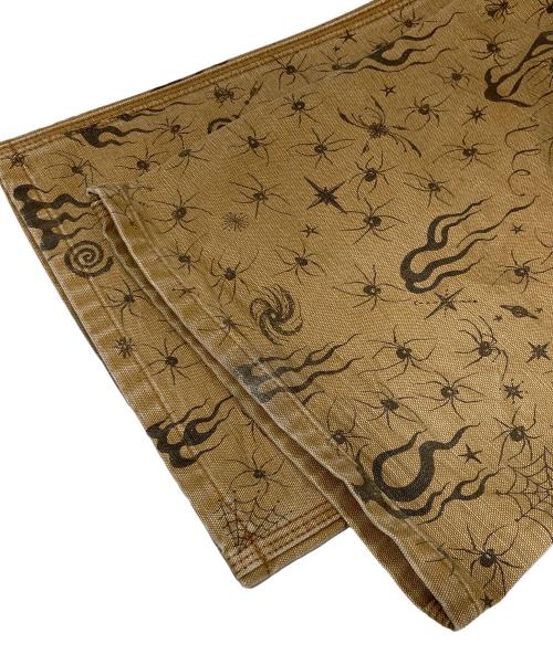 SAINT MICHAEL（セントマイケル）SAINT MICHAEL (セントマイケル) DW DBL KNEE PANTS  SM-HR8-0000-C44 Dr.Woo ダブルニーパンツ ブラウン サイズ:Lの古着・服飾アイテム