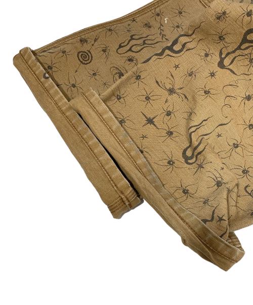 SAINT MICHAEL（セントマイケル）SAINT MICHAEL (セントマイケル) DW DBL KNEE PANTS  SM-HR8-0000-C44 Dr.Woo ダブルニーパンツ ブラウン サイズ:Lの古着・服飾アイテム