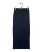 PLEATS PLEASEプリーツプリーズ）の古着「プリーツスカート　PP04-JG613」｜ブラック