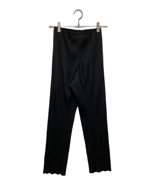 PLEATS PLEASE（プリーツプリーズ）PLEATS PLEASE (プリーツプリーズ) プリーツパンツ　PP04-JF609 ブラック サイズ:1の古着・服飾アイテム