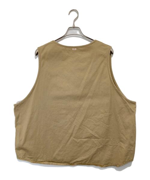 Porter Classic（ポータークラシック）Porter Classic (ポータークラシック) CHINO PULLOVER VEST（チノプルオーバーベスト） ブラウン サイズ:2の古着・服飾アイテム