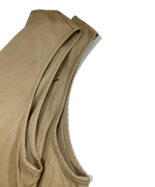 Porter Classic（ポータークラシック）Porter Classic (ポータークラシック) CHINO PULLOVER VEST（チノプルオーバーベスト） ブラウン サイズ:2の古着・服飾アイテム