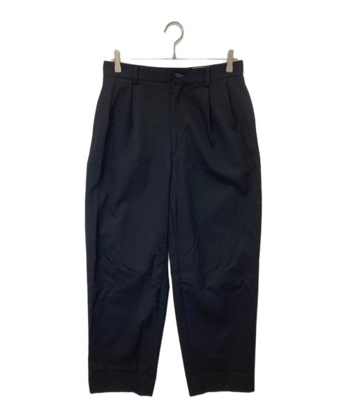 Yohji Yamamoto  A.A.R（ヨウジヤマモトエーエーアール）Yohji Yamamoto  A.A.R (ヨウジヤマモトエーエーアール) D’URBAN (ダーバン) 2タックパンツ　スラックス ブラック サイズ:表記無しの古着・服飾アイテム