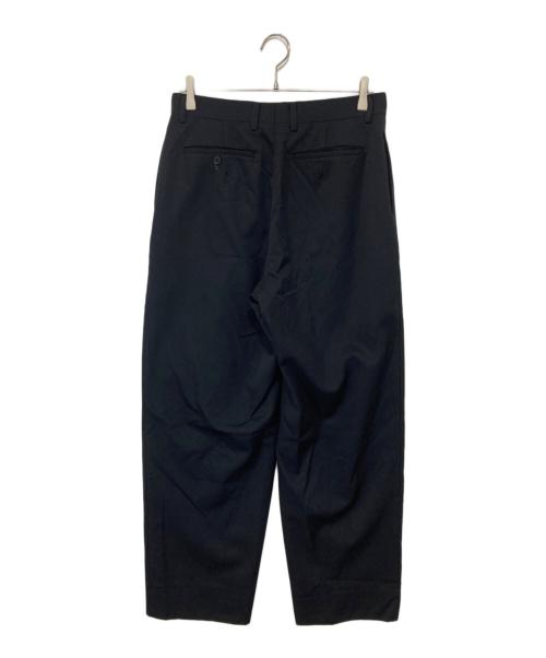 Yohji Yamamoto  A.A.R（ヨウジヤマモトエーエーアール）Yohji Yamamoto  A.A.R (ヨウジヤマモトエーエーアール) D’URBAN (ダーバン) 2タックパンツ　スラックス ブラック サイズ:表記無しの古着・服飾アイテム