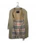 BURBERRY (バーバリー) ライナー付きステンカラーコート BBB80-678-43 ブラウン サイズ:不明：16000円