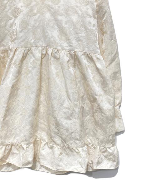 Sister Jane（シスタージェーン）Sister Jane (シスタージェーン) ジャカードフレアミニドレス　21SJ00DR1179CRM ホワイト サイズ:Sの古着・服飾アイテム