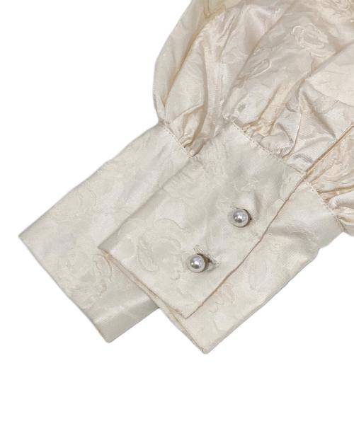 Sister Jane（シスタージェーン）Sister Jane (シスタージェーン) ジャカードフレアミニドレス　21SJ00DR1179CRM ホワイト サイズ:Sの古着・服飾アイテム