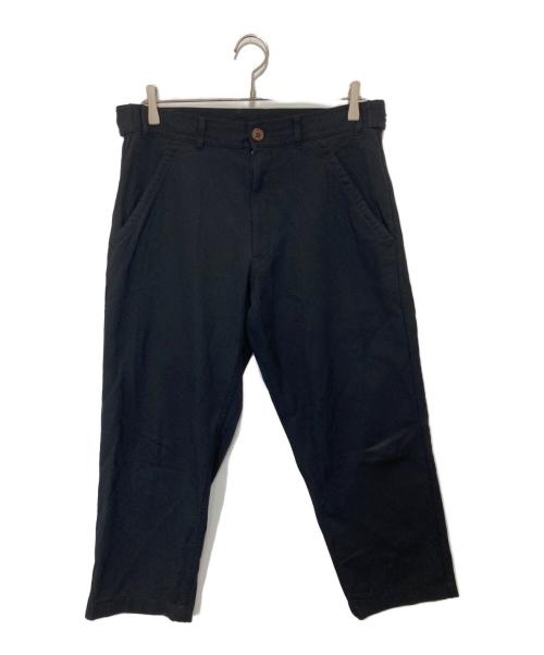 COMME des GARCONS（コムデギャルソン）COMME des GARCONS (コムデギャルソン) WASHED TREATED PANTS ウォッシュ加工パンツ 25SS FO-P505 ブラック サイズ:XSの古着・服飾アイテム