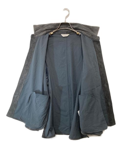 STILL BY HAND（スティルバイハンド）STILL BY HAND (スティルバイハンド) Coeduroy Shirt Jacket コーデュロイシャツブルゾン BL02253 ブラック サイズ:46の古着・服飾アイテム
