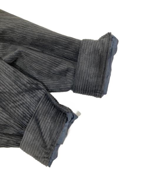 STILL BY HAND（スティルバイハンド）STILL BY HAND (スティルバイハンド) Coeduroy Shirt Jacket コーデュロイシャツブルゾン BL02253 ブラック サイズ:46の古着・服飾アイテム