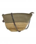 STELLA McCARTNEYステラマッカートニー）の古着「FALABELLA チェーンカゴバッグ　フェラベラ　700226 W8805」｜ブラウン
