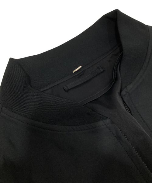 MUJI LABO（ムジラボ）MUJI LABO (ムジラボ) レーヨン コットン ショートブルゾン ブラック サイズ:Mの古着・服飾アイテム