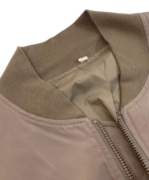 MUJI LABO（ムジラボ）MUJI LABO (ムジラボ) 撥水ショートブルゾン　SHORT BLOUSON グレイッシュブラウン サイズ:Lの古着・服飾アイテム