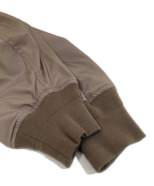 MUJI LABO（ムジラボ）MUJI LABO (ムジラボ) 撥水ショートブルゾン　SHORT BLOUSON グレイッシュブラウン サイズ:Lの古着・服飾アイテム