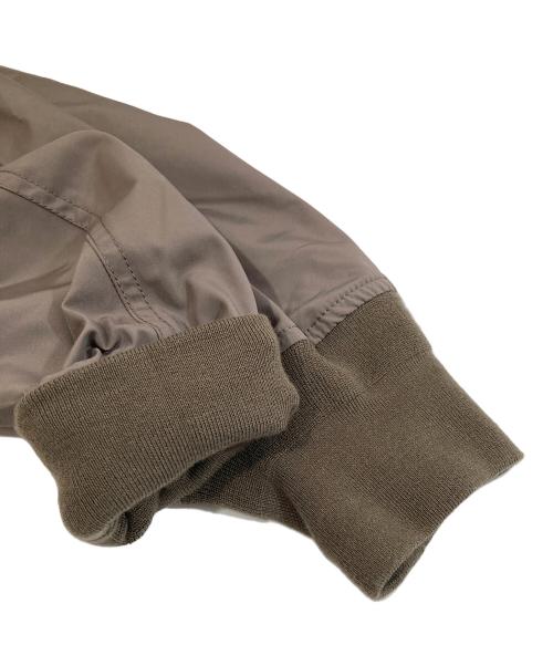 MUJI LABO（ムジラボ）MUJI LABO (ムジラボ) 撥水ショートブルゾン　SHORT BLOUSON グレイッシュブラウン サイズ:Lの古着・服飾アイテム