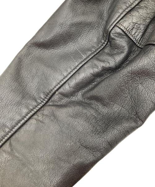 L.L.Bean（エルエルビーン）L.L.Bean (エルエルビーン) 80'S TYPE A-2 レザーフライトジャケット　TALONジッパー　made in USA ブラウン サイズ:48の古着・服飾アイテム