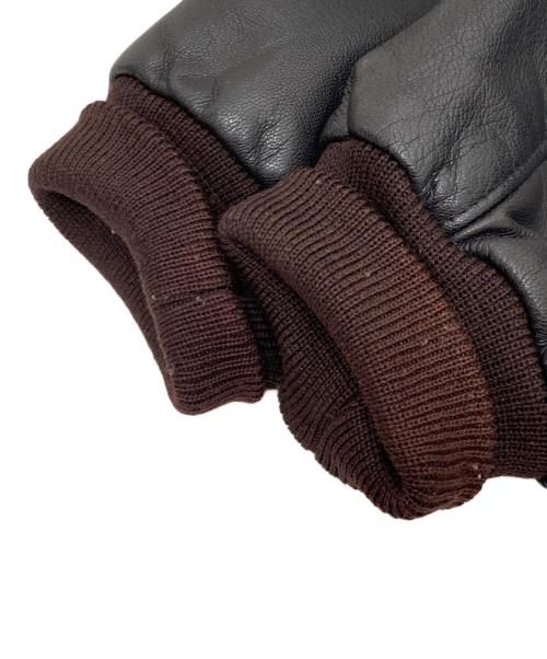 L.L.Bean（エルエルビーン）L.L.Bean (エルエルビーン) 80'S TYPE A-2 レザーフライトジャケット　TALONジッパー　made in USA ブラウン サイズ:48の古着・服飾アイテム