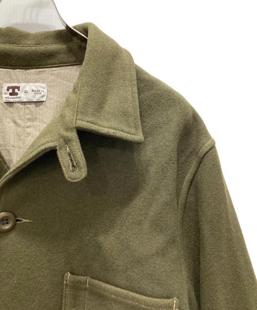 TELLASON（テラソン）TELLASON (テラソン) ウールカバーオール グリーン サイズ:XLの古着・服飾アイテム