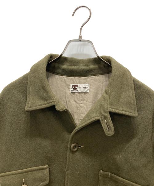 TELLASON（テラソン）TELLASON (テラソン) ウールカバーオール グリーン サイズ:XLの古着・服飾アイテム