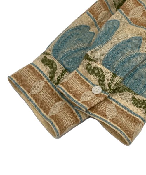 BODE（ボーディ）BODE (ボーディ) 23AW TULIPA LS SHIRT 長袖シャツ ベージュ サイズ:XLの古着・服飾アイテム