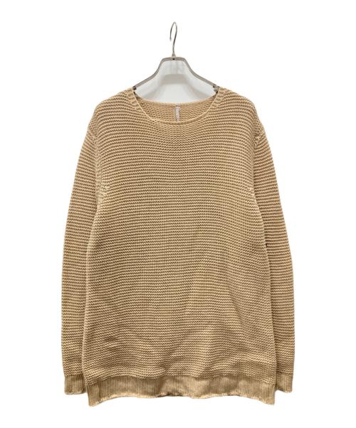 SILENT by DAMIR DOMA（サイレント バイ ダミールドーマ）SILENT by DAMIR DOMA (サイレント バイ ダミールドーマ) 細身ロング丈ニット ベージュ サイズ:記載無しの古着・服飾アイテム