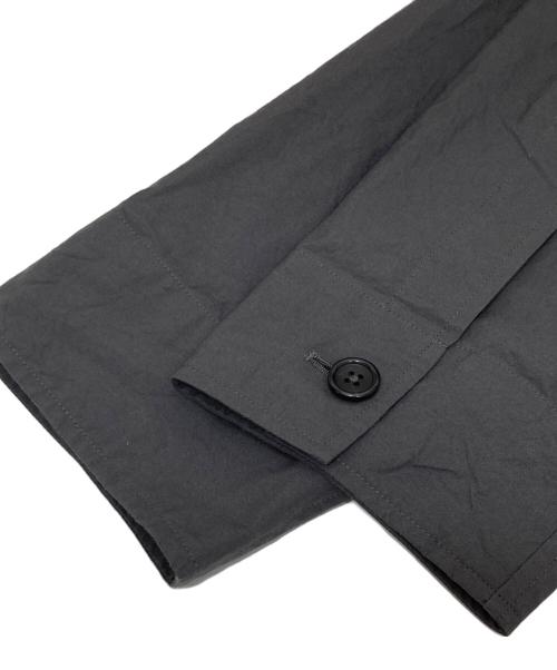 MARGARET HOWELL（マーガレットハウエル）MARGARET HOWELL (マーガレットハウエル) MATT COTTON SILK POPLIN コットン シルク カバーオール グレー サイズ:Mの古着・服飾アイテム