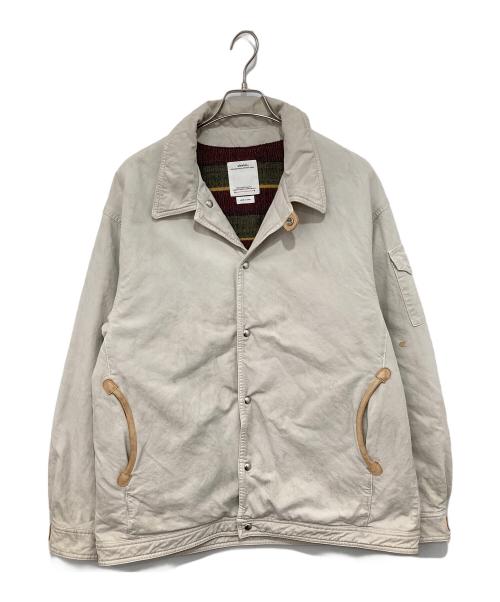 VISVIM（ビズビム）VISVIM (ビズビム) 23FW FIL限定 WILLIS BROUSON（ウィリスブルゾン）　0123205013029　ダメージ加工 アイボリー サイズ:3の古着・服飾アイテム