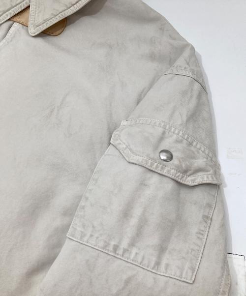 VISVIM（ビズビム）VISVIM (ビズビム) 23FW FIL限定 WILLIS BROUSON（ウィリスブルゾン）　0123205013029　ダメージ加工 アイボリー サイズ:3の古着・服飾アイテム