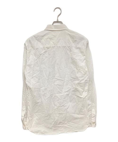 Maison Margiela（メゾンマルジェラ）Maison Margiela (メゾンマルジェラ) スリム レギュラーカラーシャツ S50DL0245 S38778 ホワイト サイズ:50の古着・服飾アイテム