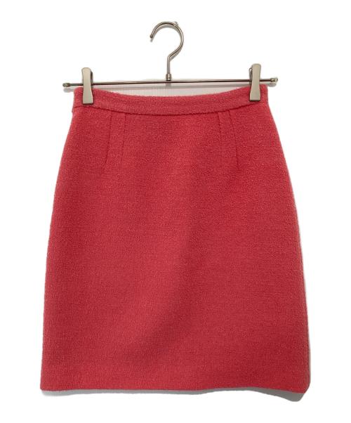 GUCCI（グッチ）GUCCI (グッチ) ツイードスカート　631492 ピンク サイズ:36の古着・服飾アイテム