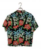 Sun Surfサンサーフ）の古着「アロハシャツ/SS31591」｜ブラック