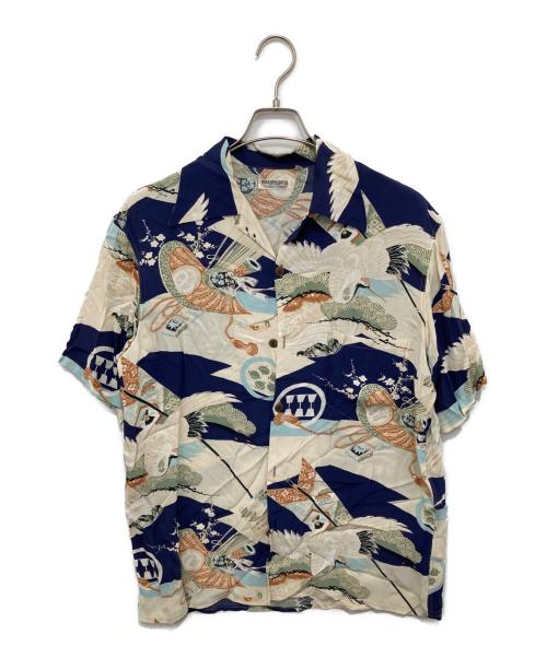 Sun Surf（サンサーフ）Sun Surf (サンサーフ) アロハシャツ/SS31211 ブルー サイズ:Mの古着・服飾アイテム