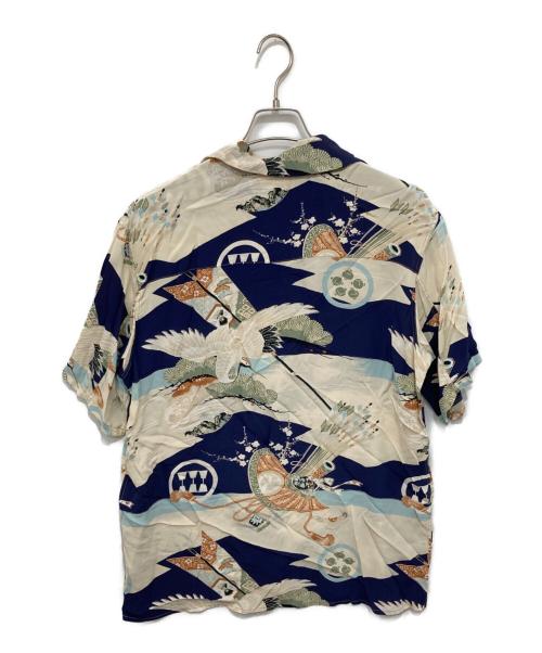 Sun Surf（サンサーフ）Sun Surf (サンサーフ) アロハシャツ/SS31211 ブルー サイズ:Mの古着・服飾アイテム