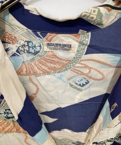Sun Surf（サンサーフ）Sun Surf (サンサーフ) アロハシャツ/SS31211 ブルー サイズ:Mの古着・服飾アイテム
