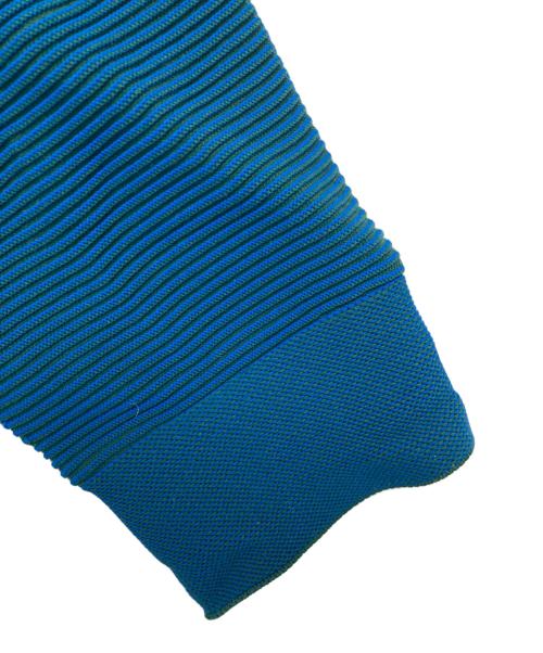 GOLDWIN 0（ゴールドウイン ゼロ）Goldwin 0 (ゴールドウイン ゼロ) オプティカルニット　	GZ32317 ブルー サイズ:4の古着・服飾アイテム