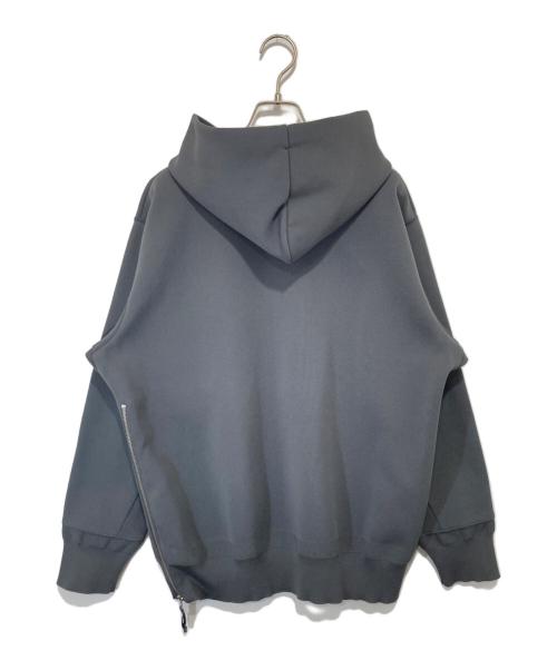 ESTNATION（エストネーション）ESTNATION (エストネーション) サイドジップミラノリブフーディー　11-234-12-060004 グレー サイズ:Lの古着・服飾アイテム