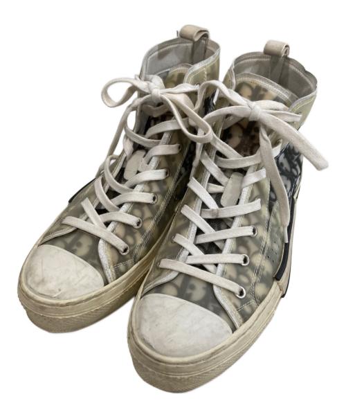 Dior（ディオール）Dior (ディオール) オブリークスニーカー　19ELS ホワイト サイズ:41の古着・服飾アイテム