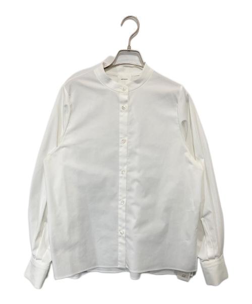 YORI（ヨリ）yori (ヨリ) Shirocon ホイップカラーブラウス シロコン SC2121-010AW-2 ホワイト サイズ:36の古着・服飾アイテム