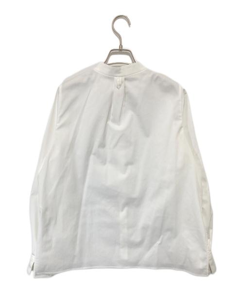 YORI（ヨリ）yori (ヨリ) Shirocon ホイップカラーブラウス シロコン SC2121-010AW-2 ホワイト サイズ:36の古着・服飾アイテム