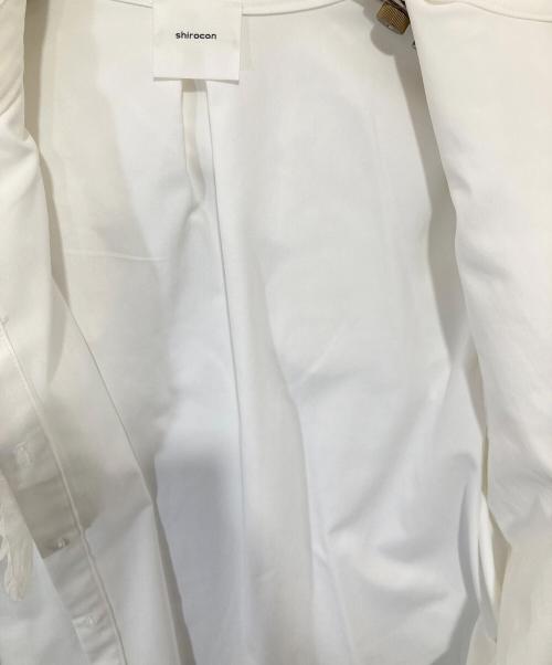 YORI（ヨリ）yori (ヨリ) Shirocon ホイップカラーブラウス シロコン SC2121-010AW-2 ホワイト サイズ:36の古着・服飾アイテム