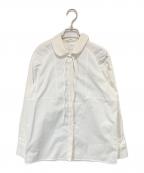 YORIヨリ）の古着「shirocon konpeitoブラウス　シロコンコンペイトー　SC2221-015AW」｜ホワイト